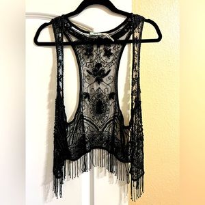 Urban outfitters beaded vest